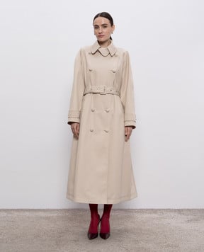 Dolce&Gabbana Бежевий тренч F0W3STHUMVM