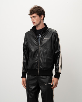 Palm Angels Чорна куртка з вишивкою логотипа PMBD058F24FAB002