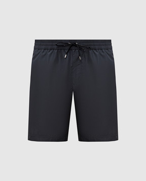 Dolce&Gabbana Сірі шорти для плавання з монограмою логотипа M4E45TON08C