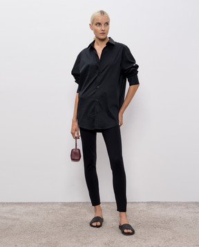 The Row Чорні легінси Woolworth 5588K106