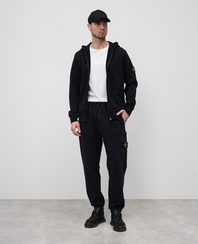 Stone Island Сині джогери з патчем логотипа K1S156200644S0051