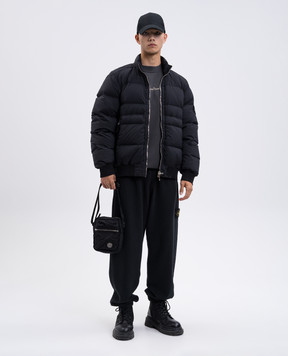 Stone Island Сірий світшот з принтом емблеми K2S156100018S0195