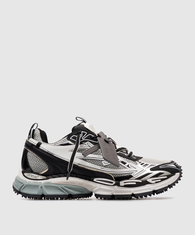 Off-White - Черные кроссовки Be right back с логотипом