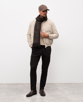 Cashmere&Whiskey Бежевий кардиган з кашеміру MU8671312341R