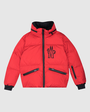 Moncler Grenoble ENFANT Детский красный пуховик Verdons J29571A000055399E46