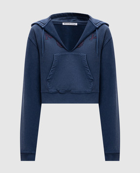 Alexander Wang Синий худой с монограммой логотипа 4CC2251559