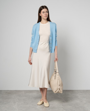 Allude Блакитний кардиган з вовни і кашеміру 24217660