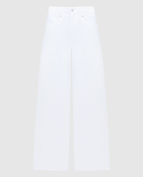 Brunello Cucinelli Білі джинси з логотипом ML996P5892