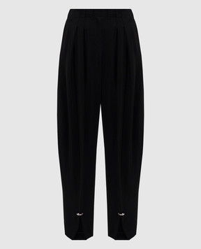 Thierry Mugler Чорні штани з вовною 24F1PA0448182