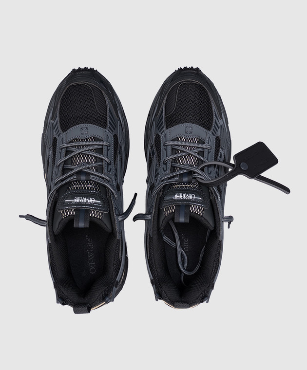 Off-White - Черные кроссовки Be Right Back с логотипом