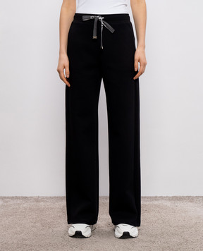 Max Mara Чорні спортивні штани BALI BALI
