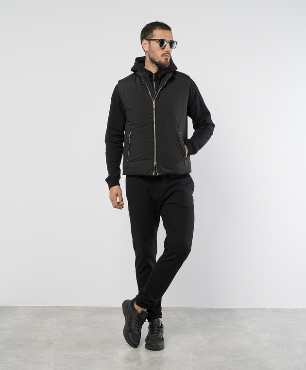 MooRER Чорний пуховий жилет UROS UROSSKT зображення 2