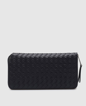 Bottega Veneta Синий кожаный кошелек Piccolo 814680V4LQ1