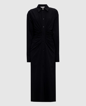Max Mara Sportmax Черное платье-рубашка PIRANIA PIRANIA
