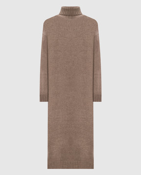 Max Mara Коричнева сукня SUMMER з кашеміру SUMMER
