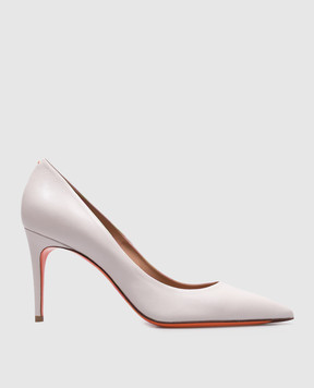 Santoni Белые кожаные туфли WDID70945HI2NSZA