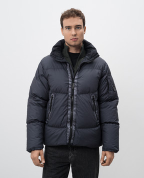 C.P. Company Серый стеганый пуховик Bi-TM MOW265A110185G