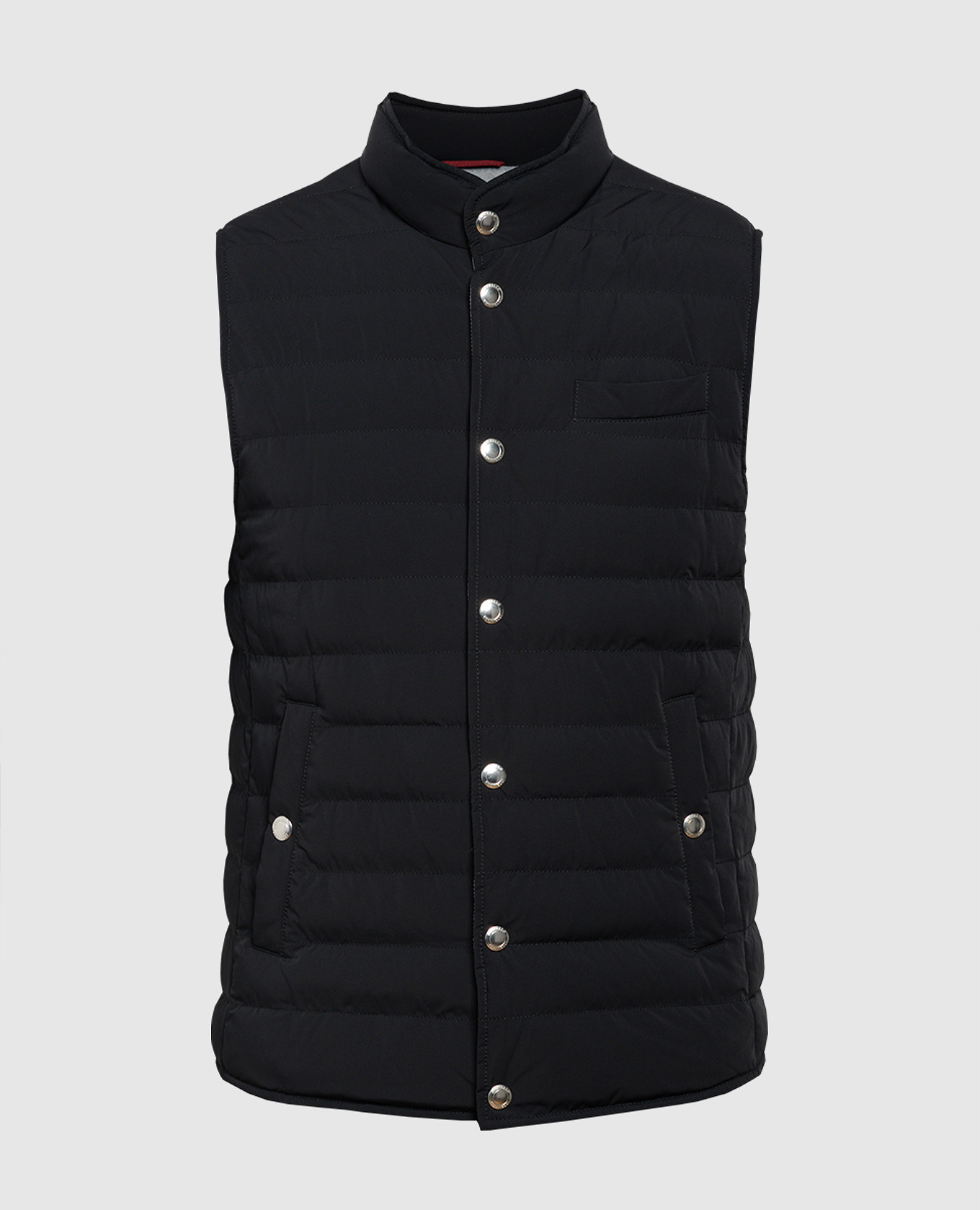 

Черный пуховой жилет, Верхняя одежда