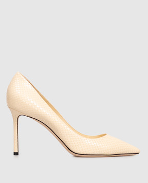 Jimmy Choo Бежеві шкіряні туфлі ROMY ROMY85GHF