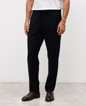 Canali Штани з вовни синього кольору AR03472V1659G