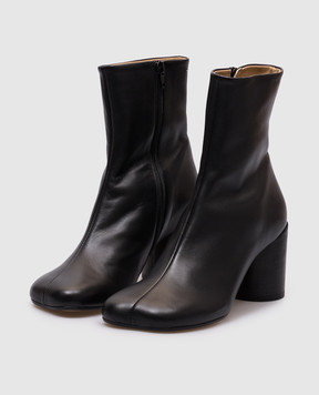 Maison Margiela MM6 Черные кожаные ботильоны S59WU0235P3628
