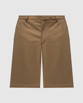 Loro Piana Шорты Jarno цвета хаки FAP3256