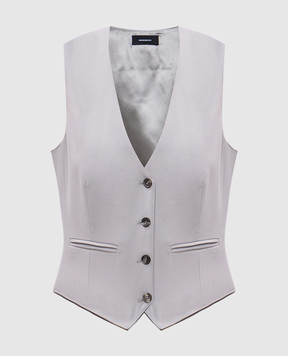 WARDROBE.NYC Серый жилет из шерсти W1055R12