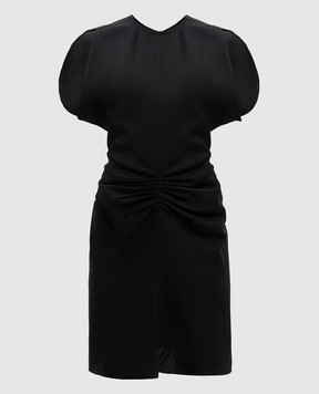 Victoria Beckham Чорна сукня з драпіруванням 1424WDR006087A