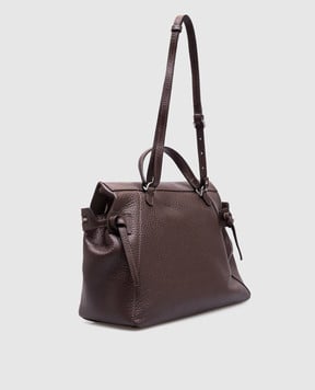 Gianni Chiarini Коричневая кожаная сумка GILDA BS10666TKLSD