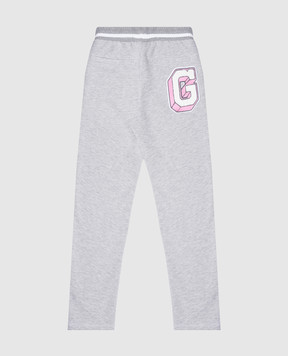Givenchy Дитячі сірі спортивні штани з логотипом H30558612