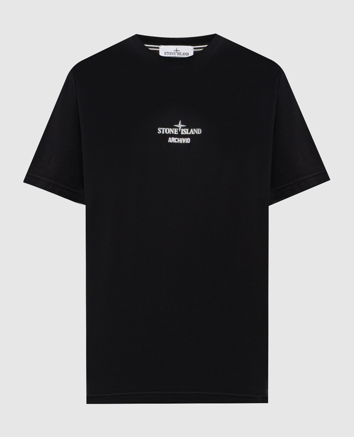 

Черная футболка с принтом логотипа, Черный, Футболки