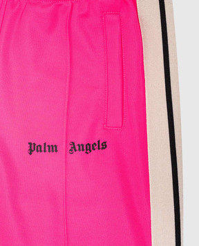 Palm Angels Дитячі рожеві спортивні штани з лампасами PGCJ006S25FAB001412