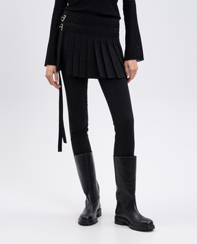 Ann Demeulemeester Черная юбка-плиссе Ofelia B0013205FA431