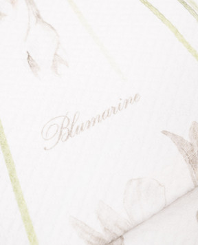 Blumarine Біле покривало Biancofiore в квітковий принт H0000210030