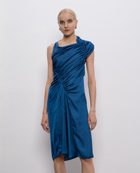 Lanvin Синее платье мини RWDR20432541