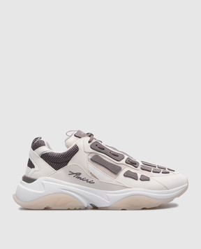AMIRI Білі комбіновані кросівки Bone Runner AMFOSR1091