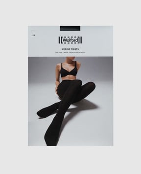 Wolford Черные колготки MERINO с шерстью 200 Den 11310