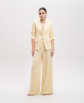 Twinset Жовтий жакет з емблемою 251TP2100