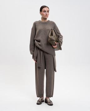 LISA YANG Коричневый свитер Renske из кашемира 2023214