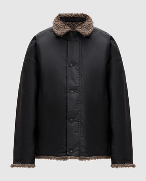 Jan Jan Van Essche Двостороння куртка з овчиною JACKET57