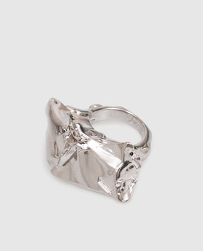 Maison Margiela MM6 Срібляста каблучка SM7UQ0112P8604