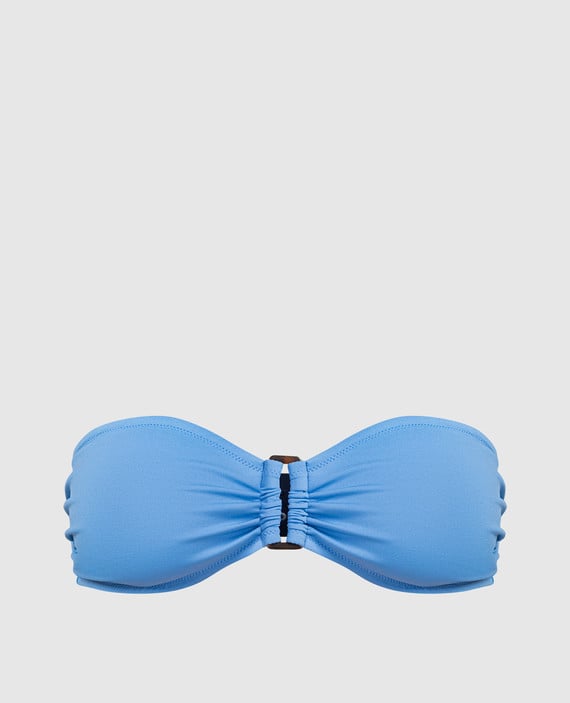 Blue bodice from Luce swimwear