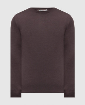 Canali Сірий джемпер з вовни MK01149C0012
