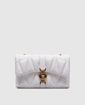 Versace Біла шкіряна сумка крос-боді Kleio 10177401A12975