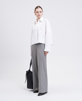Jil Sander Біла сорочка прямого крою J02DL0199J45002