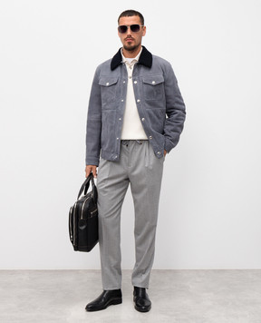 Brunello Cucinelli Бежевий светр з кашеміру M22203905
