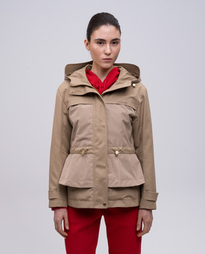 Mackage Бежева куртка KAORI-LVS з баскою KAORILVS