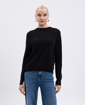 Twinset Чорний  джемпер з кашеміру та вовни 252TP3495