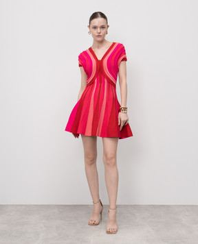 Balmain Рожева сукня міні EF0R7144KI41