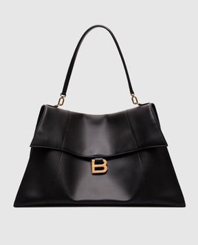 Balenciaga Чорна шкіряна сумка Hourglass 8107322ABF9